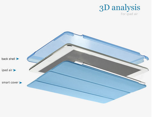 Printed Tablet Case For IPad 2 3 4 Smart Case Cover, Ultra